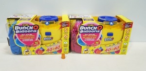 18 X BRAND NEW ZURO BUNCH O BALLOONS SELF-SEALING PARTY BALLOONS - RRP £29.99 EACH TOTAL £539.82 - IN 3 CARTONS