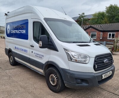 WHITE FORD TRANSIT 350. ( DIESEL ) Reg : YP15 LFY Mileage : 136,262 Details: 6 SPEED MANUAL DIESEL PANEL VAN 2198CC FIRST REGISTERED 29/4/2015 NO V5 MOT UNTIL 6/12/2022 1 KEY