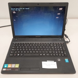 1 X LENOVO G500 LAPTOP- SOLID STATE - HARD DRIVE WIPED - NO OS - WITH CHARGER