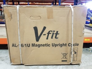 1 X BRAND NEW V-FIT MAGNETIC UPRIGHT CYCLE - PLEASE NOTE THIS IS A CANCELLED ORDER