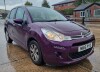 MAUVE/PURPLE CITROEN C3 VTR+. Reg : MW15PYD, Mileage : 22000 Details: 5 SPEED MANUAL PETROL CITROEN H/B 1200CC FIRST REGISTERED 28/5/2015 HAS V5 KEYS X 1 NO MOT 35,775 KMS (APPROX 21,465 MILES) WITH AIR CON CRUISE CONTROL SERVICE HISTORY TO 18,122 MILES.