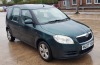 GREEN SKODA ROOMSTER 2 TDI 105. ( DIESEL ) Reg : ML07YON Mileage : 129,278 Details: 5 SPEED MANUAL DIESEL SKODA ROOMSTER H/B 1896CC FIRST REGISTERED 22/4/2007 HAS V5 MOT UNTIL 15/2/2023 1 KEY