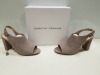 16 X BRAND NEW DOROTHY PERKINS TAUPE SAVO HEELED SANDALS UK SIZE 7 RRP-£28.00 TOTAL RRP-£448.00