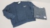 10X BRAND NEW BURTON MENSWEAR CREW NECK JUMPERS IN SIZE LARGE RRP-£32.00 PP