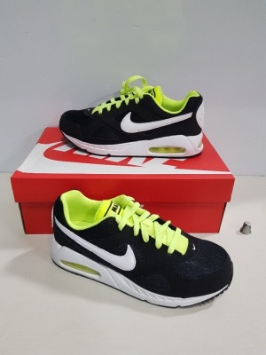 5 X BRAND NEW NIKE AIR MAX IVO IN BLACK / VOLT - ALL IN SIZE UK 5.5 ( RRP £ 69.99 PP )