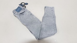 15 X BRAND NEW PAPAYAYA GREY DENIM JEANS IN VARIOUS SIZES RRP-£16.00