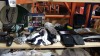 MISC LOT OF 26 ITEMS ON 2 SHELVES IE. FIFA 21 FOR PS4, ORAL B PRO 570 TOOTHBRUSH, FABREZE 3 VOLUTION REFILLS, MARVEL AVENGERS KIDS TOPS, SOCKS, BOXER SHORTS PLUS THEN USED SLAZENGER RACKET, SONY GAMES CONTROLLER & VITAMINS HAIR DRYER - 2