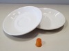 180 X STEELITE MONACO WHITE SAUCER 15.25CM 6'' IN 5 BOXES