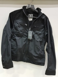 5 X BRAND NEW G-STAR RAW BLACK JACKETS IN SIZE SMALL