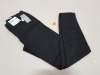 20 X BRAND NEW GEORGE BLACK DENIM JEANS IN SIZE UK 10-14 RRP-£16.00 PP