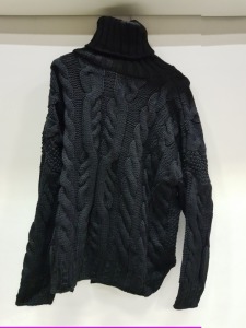 8 X BRAND NEW TOPSHOP TURTLE NECK KNITTED JUMPERS IN SIZE SMALL RRP-£49.00 PP