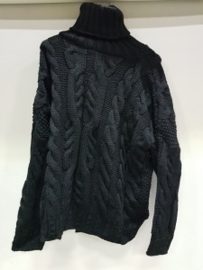 7 X BRAND NEW TOPSHOP TURTLE NECK KNITTED JUMPERS IN SIZE SMALL RRP-£49.00 PP