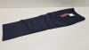 APPROX 100 PIECE WINTERBOTTOMS SCHOOL CLOTHING LOT CONTAINING NAVY, CHARCOAL AND BLACK TROUSERS IN SIZES 7,10,11 YEARS, ETC