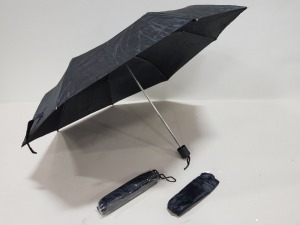 120 X BRAND NEW HANDY BLACK UMBRELLAS IN A SLEEVE - 2 CARTONS