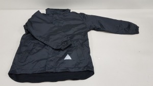 20 X BRAND NEW WINTERBOTTOMS COATS IN BLACK IN KIDS SIZE -28