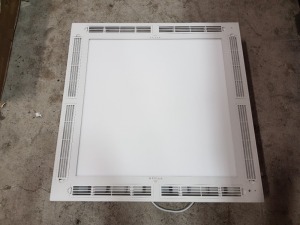 1 X NEW DESIGNED NANO TECH AIR-CIRCULATING LED PANEL LIGHT. (APPEARS NEVER BEEN USED BEFORE ALTHOUGH BOX OPENED).