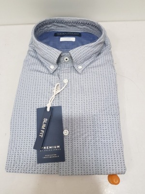 24 X JACK JONES SLIM FIT BUTTON DOWN SHIRT SIZE X LARGE. (1 BOX)