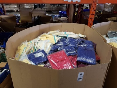 350+ MIXED CLOTHING LOT CONTAINING DEER PARK LONG SLEEVE SHIRTS, DEER PARK 2 LONG SLEEVE REVERE BLOUSES, WINTERBOTTOMS SWEATSHIRTS AND CREW NECK SWEATSHIRTS, ETC ALL IN VARIOUS COLOURS AND SIZES (FULL PALLET)