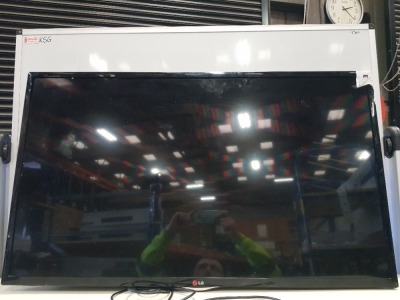 1 X 42'' LG TV WITHOUT REMOTE CONTROL (WORKING CONDITION UNKNOWN)