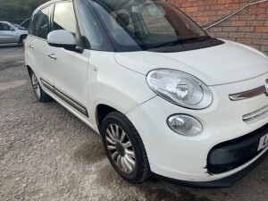 ***********THIS VEHICLE IS LOCATED IN CROYDON*************** WHITE FIAT 500L MPW POP STAR MULTIJE 1248CC 5 SPEED MANUAL DIESEL MPV Reg: LJ14 LLF VIN NUMBER ZFA19900005142153 FIRST REGISTERED 29/4/2014 HAS KEY NO V5 MOT EXPIRES 15/3/2023 MILEAGE: 76976