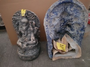 60CM LORD GNESH MASTER CAST WITH LATEX SLIP & FIBRE GLASS MOULD (FOR CASTING PRODUCT TO RETAIL £49.99 )