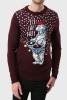 35 X BRAND NEW ASSORTED NOVELTY CHRISTMAS JUMPERS IE. POLE DANCING RUDOLPH 3D GOOGLY EYES (XXL-1, XL-15, L-11), ICE BABY LIGHT UP JUMPER BURGUNDY (XL-8) - 2