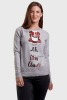 63 X BRAND NEW LADIES ASSORTED NOVELTY CHRISTMAS JUMPERS IE. WISHES EYELASH BLUE (M-10, XS-19), MRS CLAUS CREW NECK SEQUIN - CREAM (UK18-5, UK16-11), GREY (UK10-12), TOO PUD TO BE TRUE (UK12-4), ELFIE SELFIE CREAM (UK10), HEART & SOUL SEQUIN (UK8) - 2