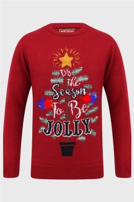 35 X BRAND NEW ASSORTED NOVELTY CHRISTMAS JUMPERS IE. TIS THE SEASON STAR LIGHT UP RED (XXL-2, M-9, S-5), POLAR BEAR 3D SCARF CASTLE ROCK BLACK (XXL-3, XL-4, L-5, M-1), CRACKING CHRISTMAS CREW NECK (UK16-5, UK12-1)