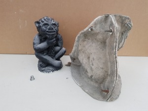 27CM IMP SCULPTURE MASTER CAST WITH LATEX SLIP & FIBRE GLASS MOULD (FOR CASTING PRODUCT TO RETAIL £11.99 )