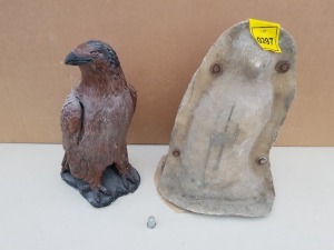 35CM FALCON MASTER CAST WITH LATEX SLIP & FIBRE GLASS MOULD (FOR CASTING PRODUCT TO RETAIL £19.99)