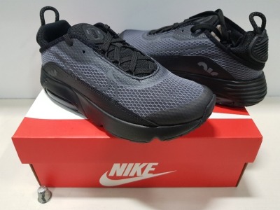 5 X BRAND NEW NIKE AIR MAX 2090 (PS) IN SIZE 1 IN GREY/BLUE ( PPJFP)