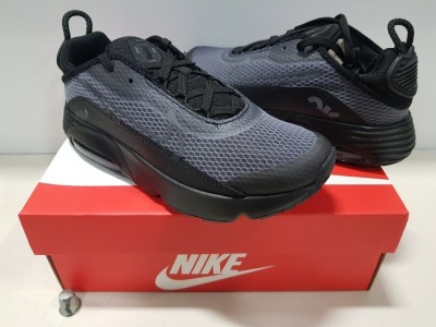 5 X BRAND NEW NIKE AIR MAX 2090 (PS) IN SIZE 1 IN GREY/BLUE ( PPJFP)