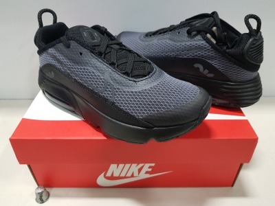 6 X BRAND NEW NIKE AIR MAX 2090 (PS) IN SIZE 11 IN GREY/BLUE ( PPJFP)