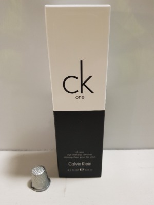 24 X BRAND NEW CALVIN KLEIN ONE EYE MAKEUP REMOVER 4.2 FL OZ - 125ML