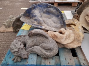 36 CM LENGTH DRAGON CURLED MASTER CAST WITH LATEX SLIP & FIBRE GLASS MOULD (FOR CASTING PRODUCT TO RETAIL £19.99)