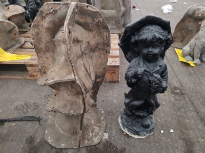 57 CM HEIGHT FIGURINE VITORIAMASTER CAST WITH LATEX SLIP & FIBRE GLASS MOULD (FOR CASTING PRODUCT TO RETAIL £29.99)
