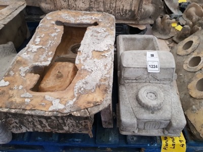 60 CM LENGTH / 27 CM HEIGHT PLANTER LNDROVER MASTER CAST WITH LATEX SLIP & FIBRE GLASS MOULD (FOR CASTING PRODUCT TO RETAIL £49.99)