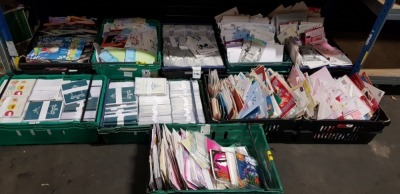 2500+ BRAND NEW MIXED GIFT CARD LOT CONTAINING - TO MY HUSBAND, BIRTHDAYS, SEXY WIFE, NEW JOB AND ANNIVERSARY ETC