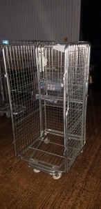 3 X CAGE TROLLEYS IN VARIOUS SIZES
