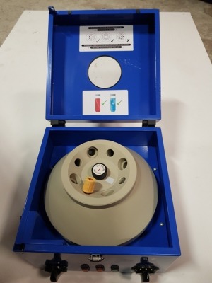 1 X CAPRICORN CEP 2000 BENCHTOP LAB CENTRIFUGE BLOOD TESTER (SETTING 10:7,000 RPM / 5000G