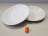 216 X BRAND NEW STEELITE SIMPLICITY WHITE SAUCER SLIMLINE 15.25CM IN 6 BOXES