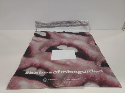 4000 X BRAND NEW MISSGUIDED SELF SEALING BAGS- IDEAL FOR ONLINE SELLERS