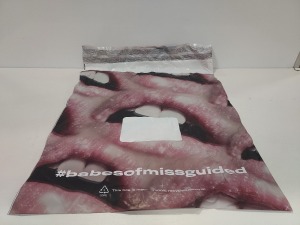 4000 X BRAND NEW MISSGUIDED SELF SEALING BAGS- IDEAL FOR ONLINE SELLERS