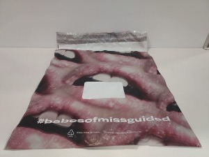 4000 X BRAND NEW MISSGUIDED SELF SEALING BAGS- IDEAL FOR ONLINE SELLERS