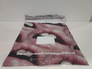 4000 X BRAND NEW MISSGUIDED SELF SEALING BAGS- IDEAL FOR ONLINE SELLERS