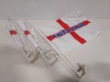 500 X BRAND NEW ENGLAND FLAGS FOR VEHICLES IN 10 BOXES