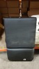 5 X USED FOLDABLE MASSAGE BEDS ( 4 X WHITE , 1 X BLACK ) -PLEASE NOTE SOME HAVE RIPS / SLIGHT MARKS - 2