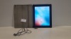 1 X APPLE IPAD 16 GB WITH CASE & CHARGE CABLE