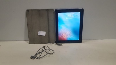 1 X APPLE IPAD 16 GB WITH CASE & CHARGE CABLE