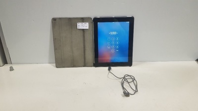 1 X APPLE IPAD 16 GB WITH CASE & CHARGE CABLE